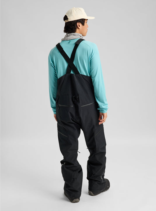 Burton Men's Reserve GORE-TEX 2L Bib Snow Pants True Black 3024510A04