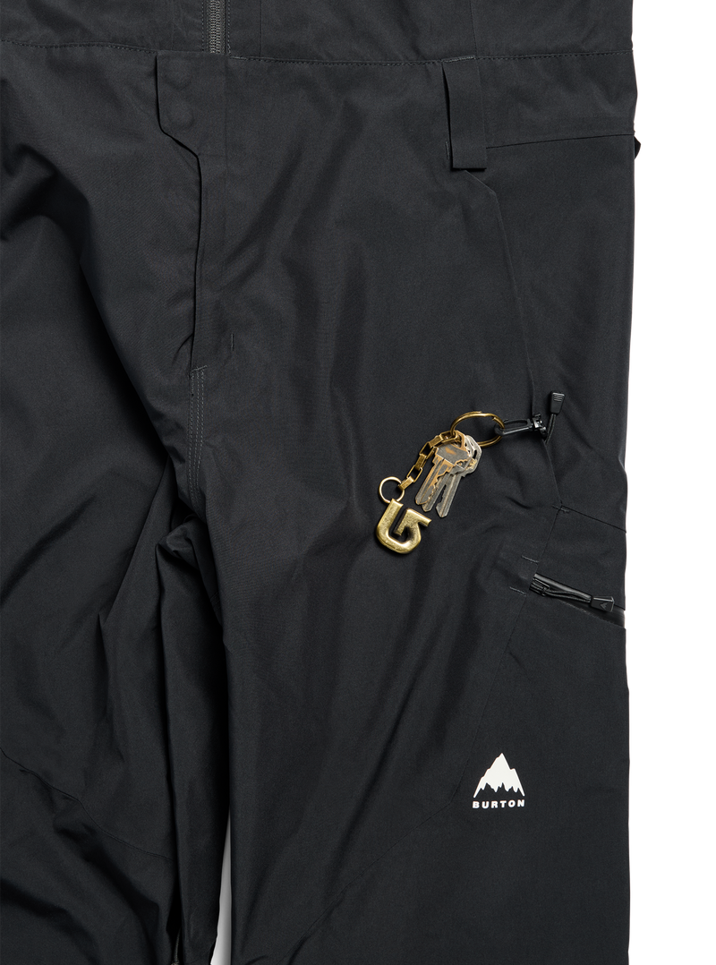 Load image into Gallery viewer, Burton Men's Reserve GORE-TEX 2L Bib Snow Pants True Black 3024510A04
