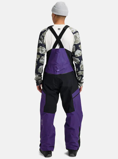 Burton Men's Reserve GORE-TEX 2L Bib Pants Prism Violet/True Black 3024510E4E
