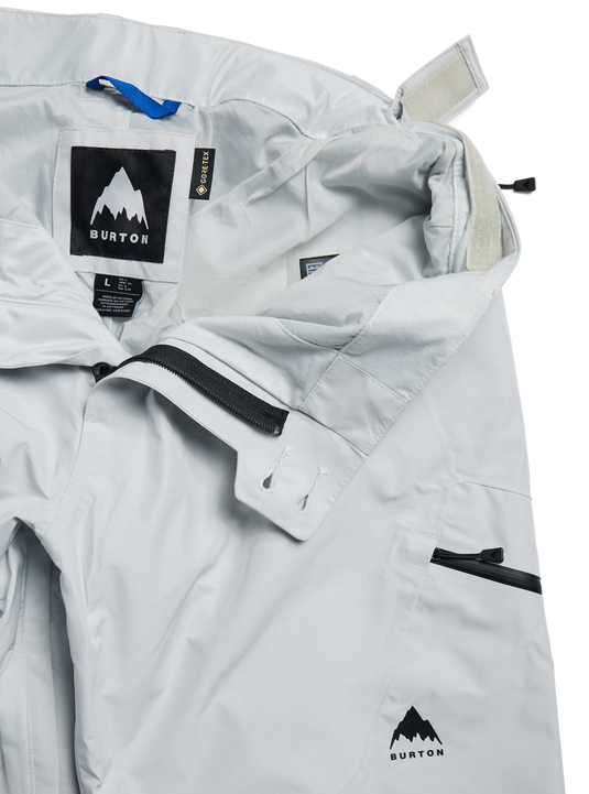 Burton Men's Burton Reserve GORE-TEX 2L Snow Pants Gray Cloud 302471027O