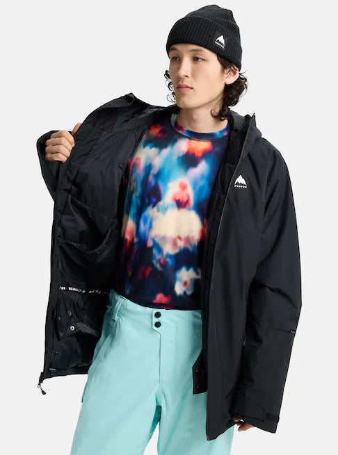 Load image into Gallery viewer, Burton Men&#39;s Reserve 2L Insulated Snow Jacket True Black 3025310A04
