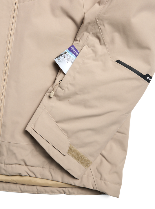 Burton Men's Reserve 2L Insulated Snow Jacket Summit Taupe 3025310AH2