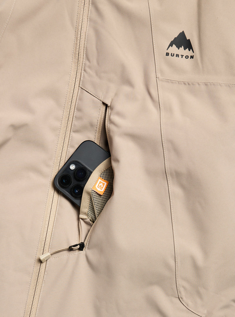 Load image into Gallery viewer, Burton Men's Reserve 2L Insulated Snow Jacket Summit Taupe 3025310AH2
