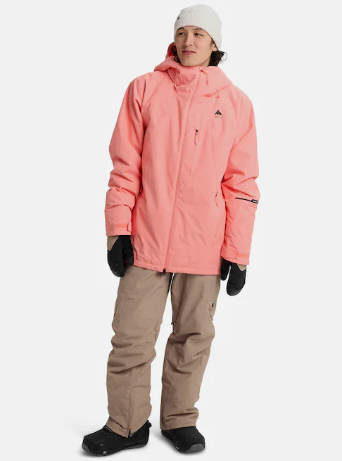 Burton Men's Reserve 2L Insulated Snow Jacket Sunrise Coral 3025310EYV