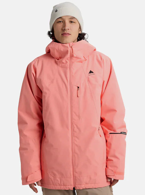 Burton Men's Reserve 2L Insulated Snow Jacket Sunrise Coral 3025310EYV