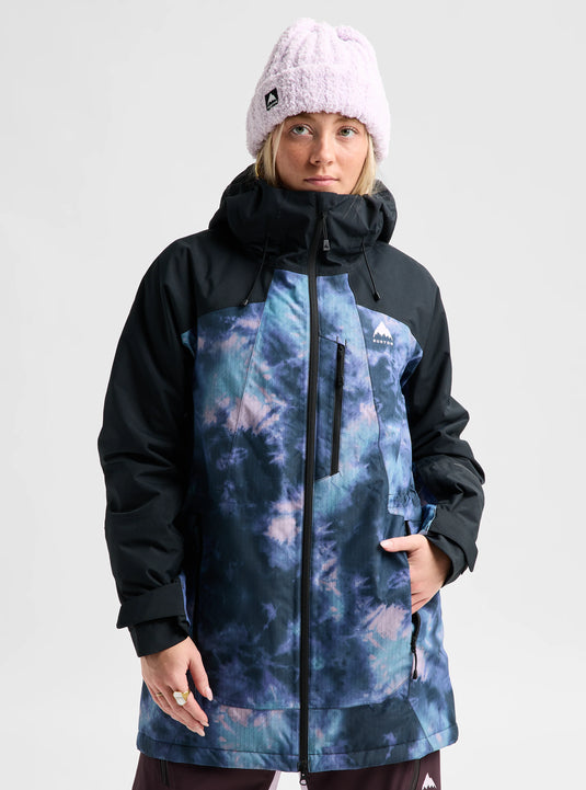 Burton Women's Reserve 2L Insulated Snow Jacket True Black/Crystal Dye 3025410E80RG0
