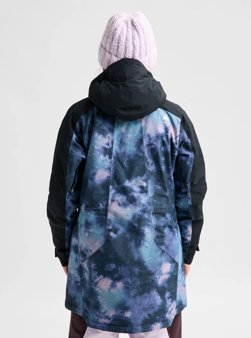 Load image into Gallery viewer, Burton Women's Reserve 2L Insulated Snow Jacket True Black/Crystal Dye 3025410E80RG0

