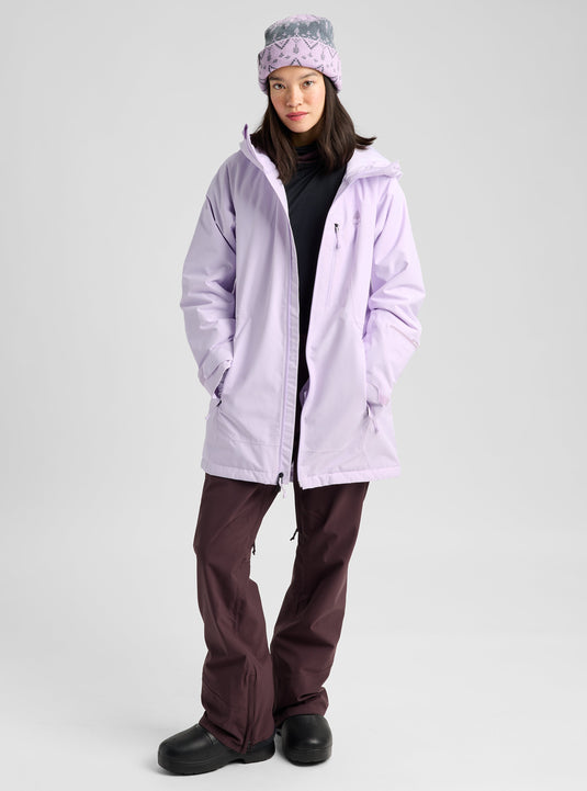 Burton Women's Reserve 2L Insulated Snow Jacket Moondust Purple 3025410E9G
