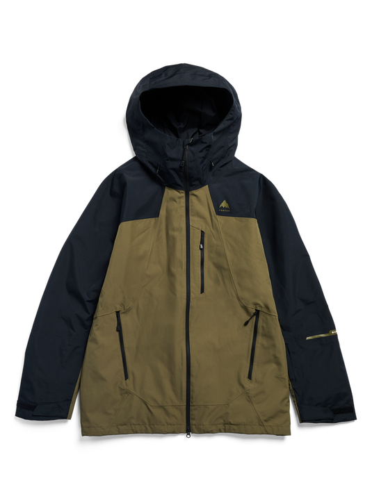 Burton Men's Burton Reserve 2L Jacket True Black/Dried Moss 3025510E9D
