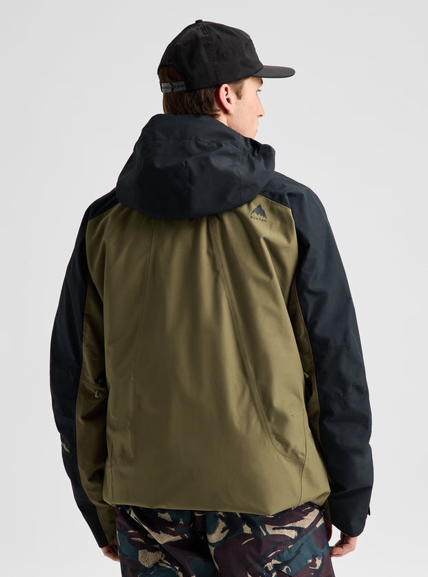 Load image into Gallery viewer, Burton Men's Burton Reserve 2L Jacket True Black/Dried Moss 3025510E9D
