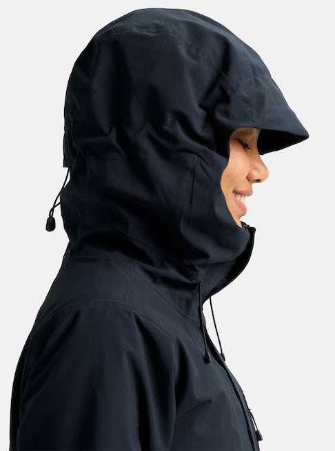 Load image into Gallery viewer, Burton Women&#39;s Reserve 2L Insulated Stretch Snow Jacket True Black 3025810A04
