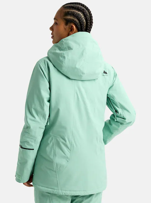 Load image into Gallery viewer, Burton Women's Reserve 2L Insulated Stretch Snow Jacket Soft Sage 3025810EWV
