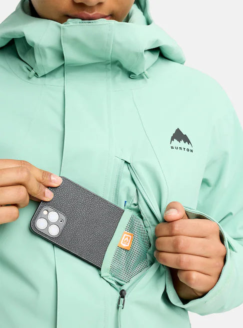 Load image into Gallery viewer, Burton Women's Reserve 2L Insulated Stretch Snow Jacket Soft Sage 3025810EWV
