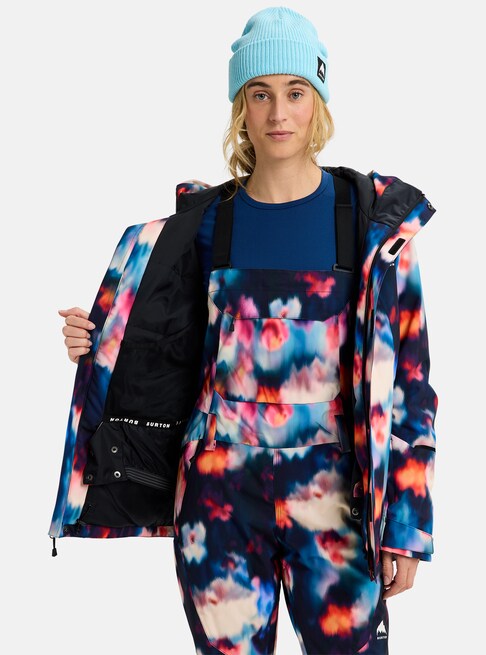 Load image into Gallery viewer, Burton Women's Reserve 2L Insulated Stretch Snow Jacket Floral Blur 3025810EZH
