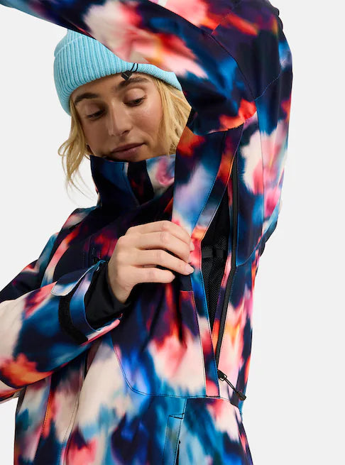 Load image into Gallery viewer, Burton Women's Reserve 2L Insulated Stretch Snow Jacket Floral Blur 3025810EZH
