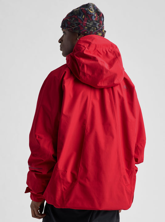 Burton Men's Reserve 2L Relaxed Anorak Snow Jacket Geranium Red 3025910E8F
