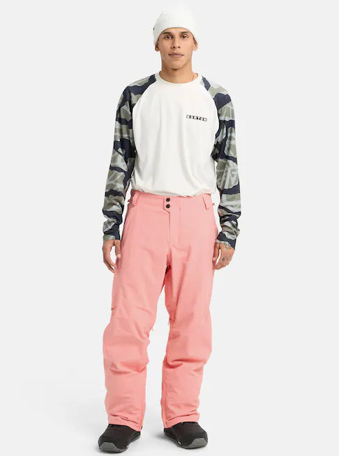 Burton Men's Reserve 2L Insulated Snow Pants Sunrise Coral 3026110EYV
