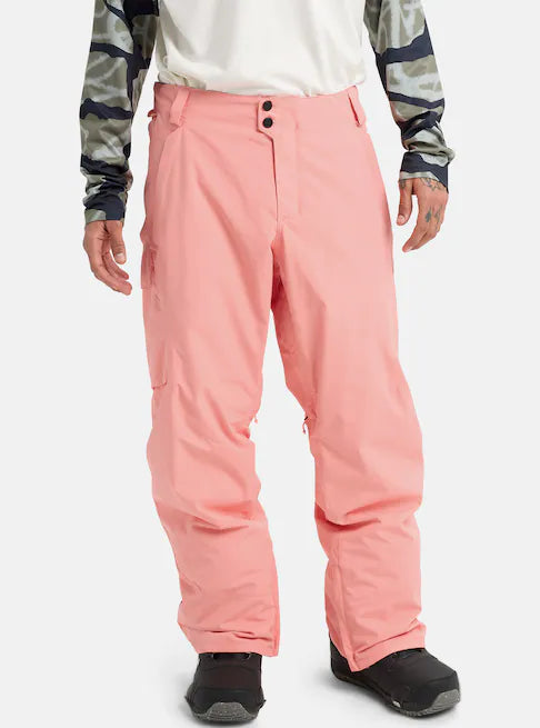 Burton Men's Reserve 2L Insulated Snow Pants Sunrise Coral 3026110EYV