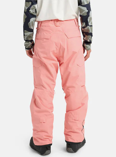 Burton Men's Reserve 2L Insulated Snow Pants Sunrise Coral 3026110EYV