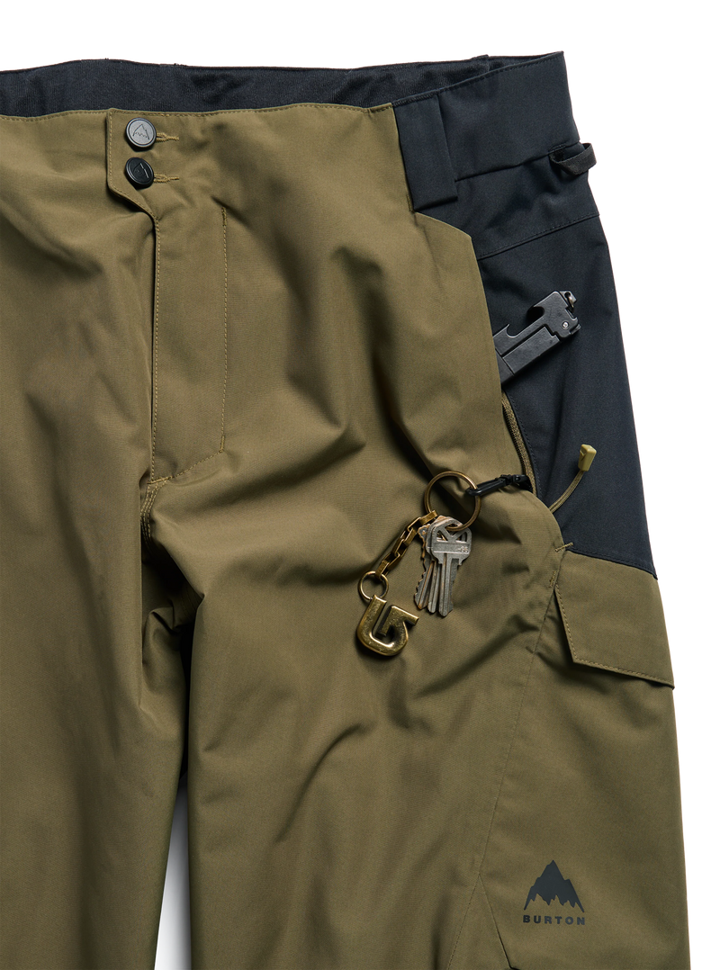 Load image into Gallery viewer, Burton Men's Reserve 2L Pants Dried Moss/True Black 3026310E8CRG0
