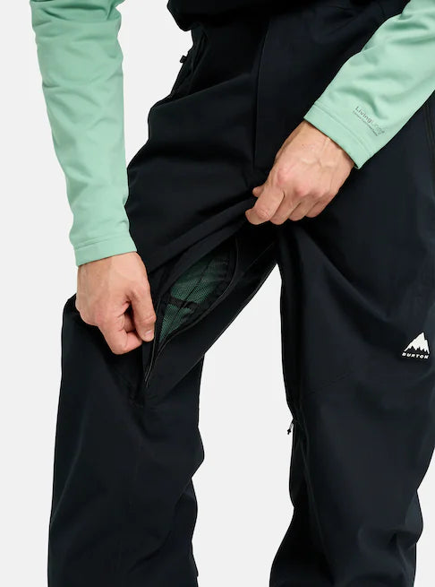 Load image into Gallery viewer, Burton Men's Reserve 2L Bib Pants True Black 3026510A04
