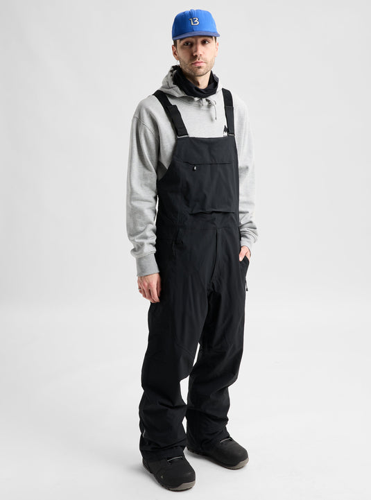 Burton Men's Reserve 2L Bib Snow Pants True Black 3026510A04