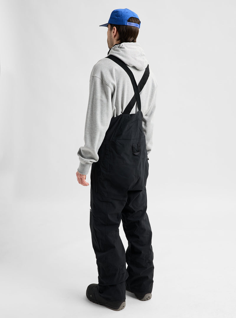 Load image into Gallery viewer, Burton Men's Reserve 2L Bib Snow Pants True Black 3026510A04
