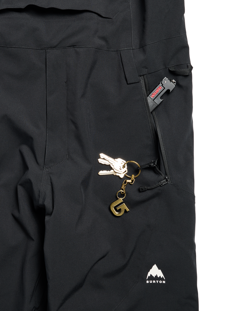 Load image into Gallery viewer, Burton Men's Reserve 2L Bib Snow Pants True Black 3026510A04
