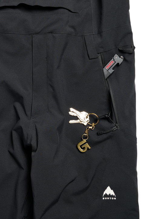 Burton Men's Reserve 2L Bib Snow Pants True Black 3026510A04