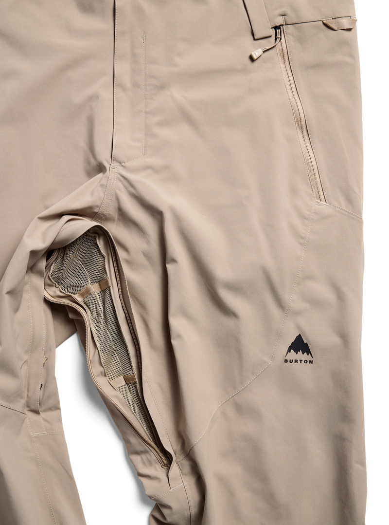 Load image into Gallery viewer, Burton Men's Reserve 2L Bib Snow Pants Summit Taupe 3026510AH2
