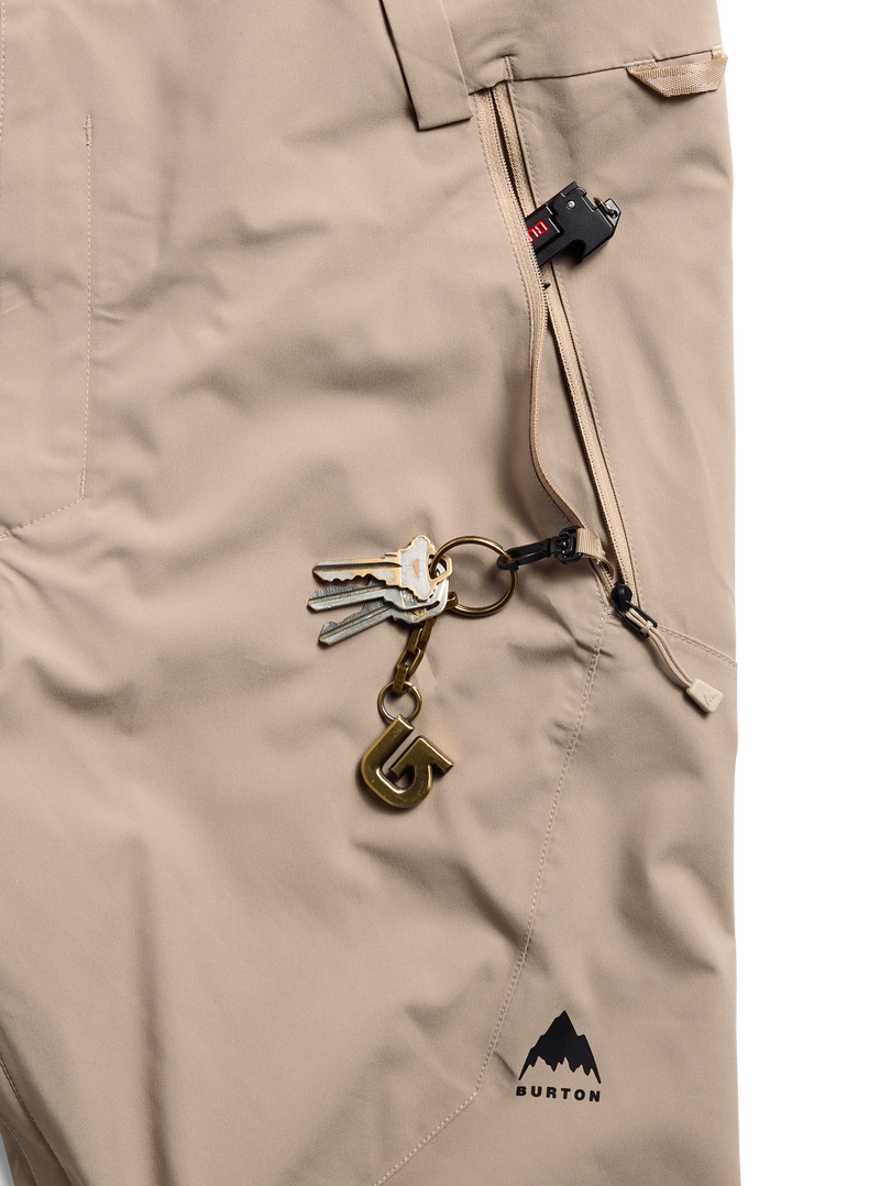 Load image into Gallery viewer, Burton Men's Reserve 2L Bib Snow Pants Summit Taupe 3026510AH2
