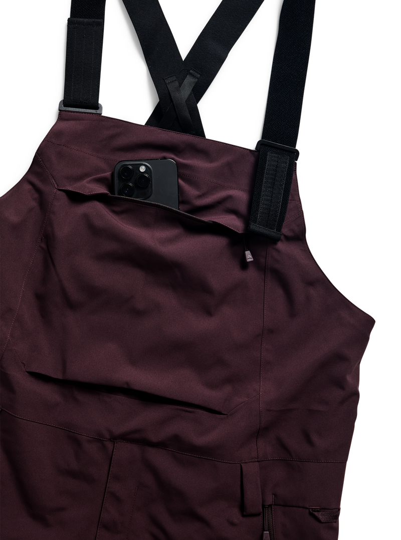 Load image into Gallery viewer, Burton Men's Reserve 2L Bib Snow Pants Bear Hug Brown 3026510E5C
