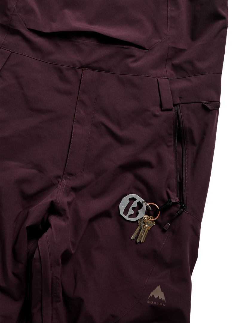 Load image into Gallery viewer, Burton Men's Reserve 2L Bib Snow Pants Bear Hug Brown 3026510E5C
