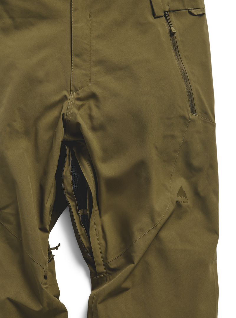 Load image into Gallery viewer, Burton Men's Reserve 2L Bib Snow Pants Dried Moss 3026510E7N
