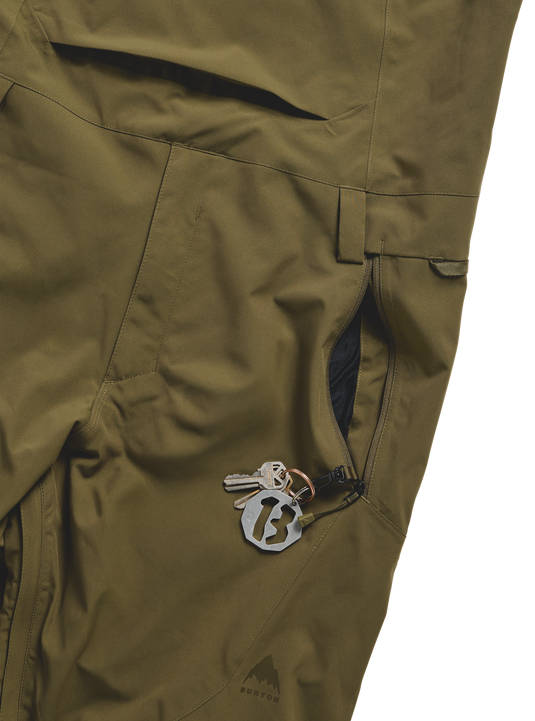 Burton Men's Reserve 2L Bib Snow Pants Dried Moss 3026510E7N