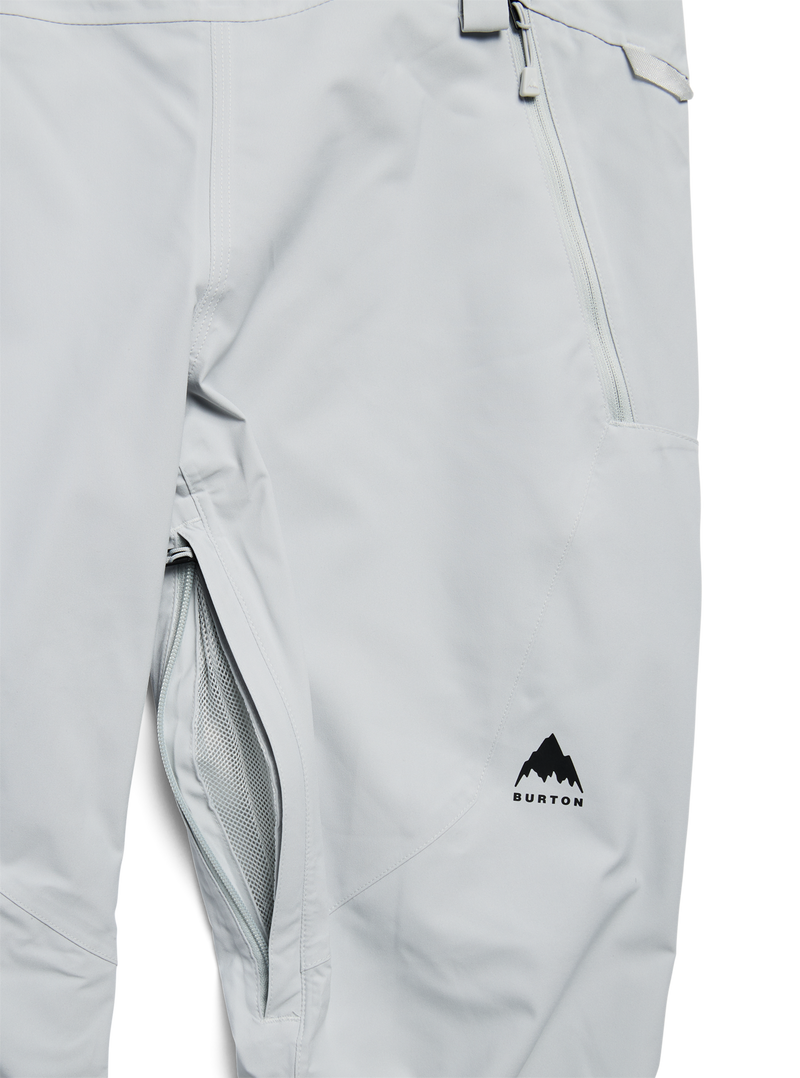 Load image into Gallery viewer, Burton Women's Reserve 2L Stretch Bib Pants Gray Cloud 302661027O
