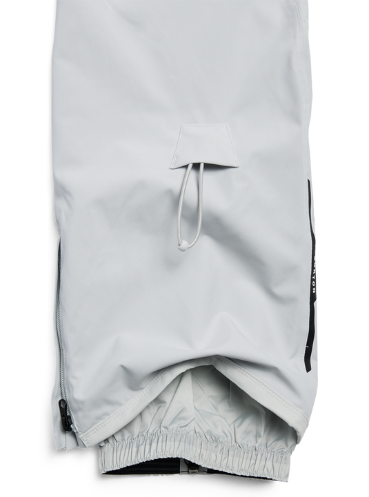 Burton Women's Reserve 2L Stretch Bib Pants Gray Cloud 302661027O