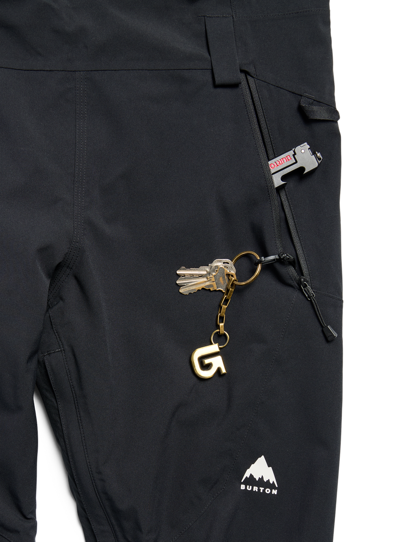 Load image into Gallery viewer, Burton Women's Reserve 2L Stretch Bib Pants True Black 3026610A04
