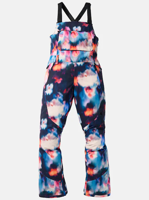 Burton Women's Reserve 2L Stretch Bib Pants Floral Blur 3026610EZH