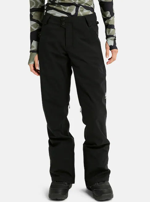 Load image into Gallery viewer, Burton Women&#39;s Reserve 2L Stretch Snow Pants True Black 3026810A04

