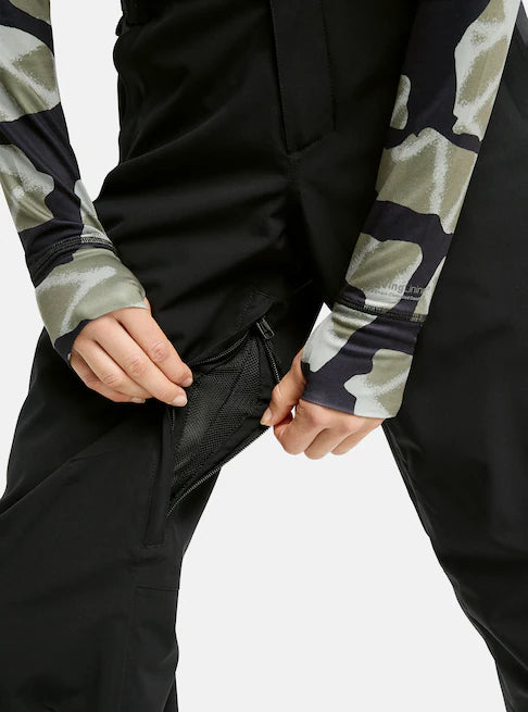 Load image into Gallery viewer, Burton Women&#39;s Reserve 2L Stretch Snow Pants True Black 3026810A04
