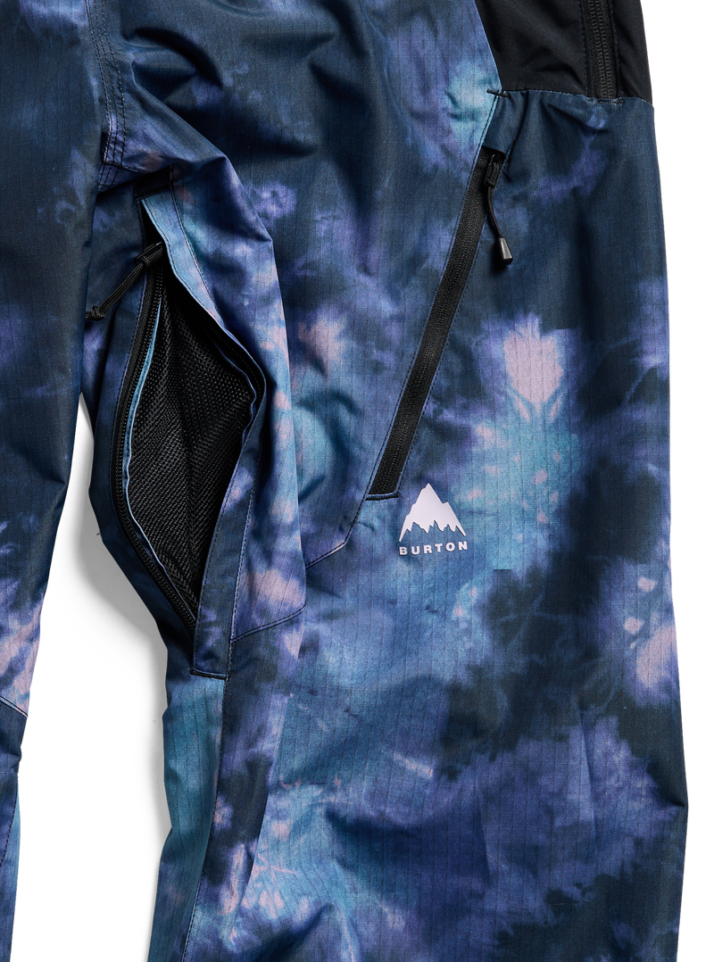 Load image into Gallery viewer, Burton Women's Burton Reserve 2L Bib Pants Crystal Dye/True Black 3027010E6P
