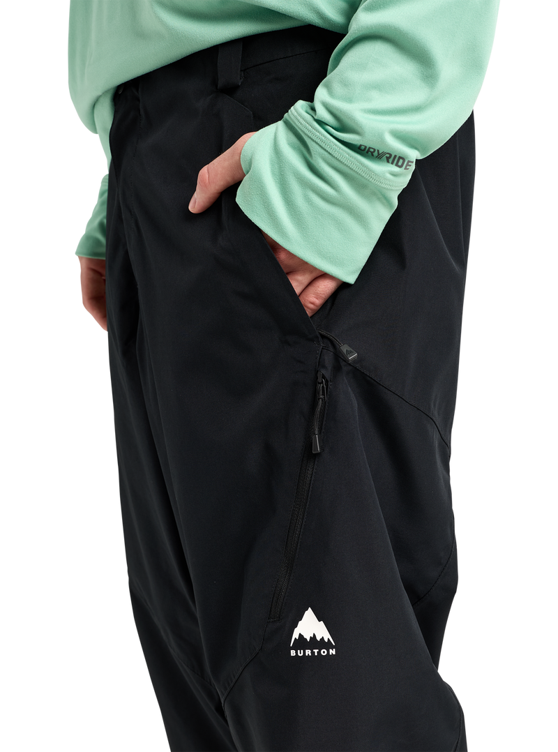 Load image into Gallery viewer, Burton Men's Reserve 2L Relaxed Snow Pants True Black 3027110A04
