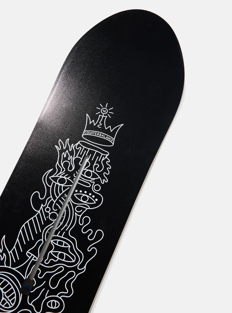 Load image into Gallery viewer, Burton Men&#39;s Counterbalance Camber 162 Snowboard Hallucinate 3028810EWSRG162
