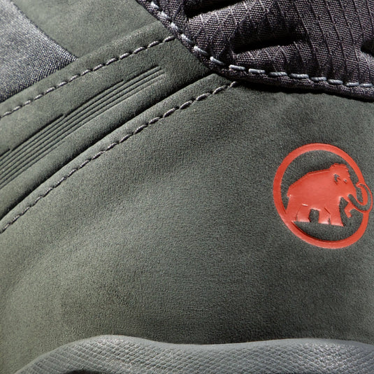 Mammut Men's Mercury IV Mid Leather Shoes Black/Hot Red 3030-04851-00654