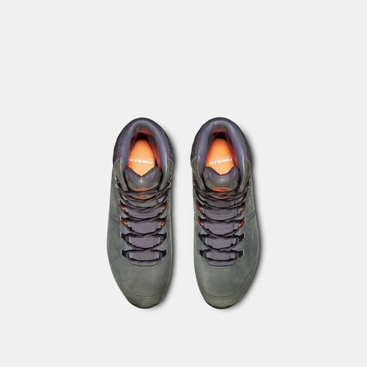 Mammut Men's Mercury IV Mid Leather Shoes Black/Hot Red 3030-04851-00654