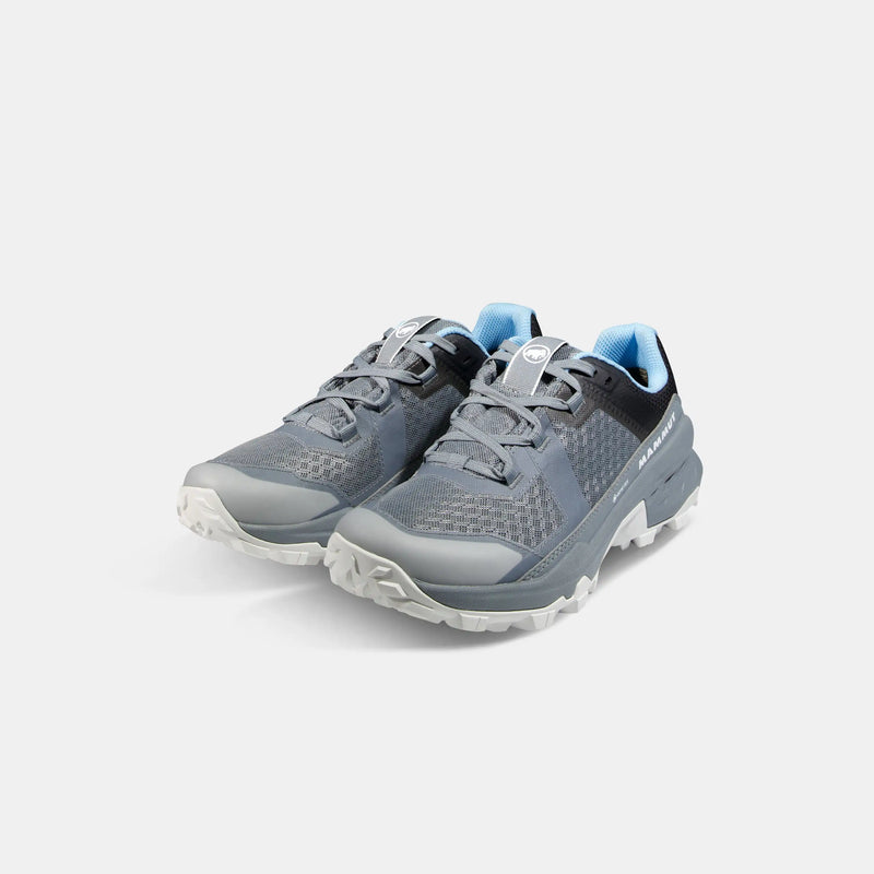 Load image into Gallery viewer, Mammut Women's Girun II Low GTX Shoes Alloy/Light Glacier Blue 3030-05391-00806
