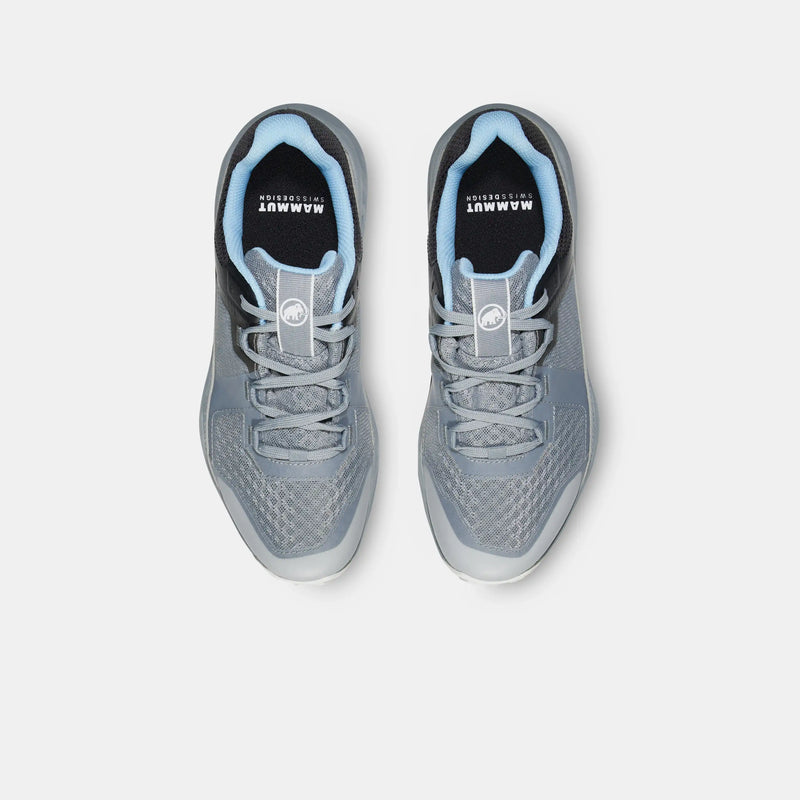 Load image into Gallery viewer, Mammut Women's Girun II Low GTX Shoes Alloy/Light Glacier Blue 3030-05391-00806
