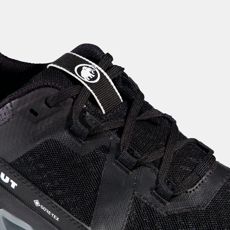 Load image into Gallery viewer, Mammut Women's Girun II Low GTX Shoes Black/Alloy 3030-05391-00704
