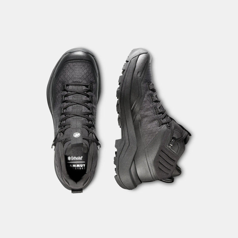 Load image into Gallery viewer, Mammut Women's Sertig III Mid GTX Shoes Black 3030-05580-0001
